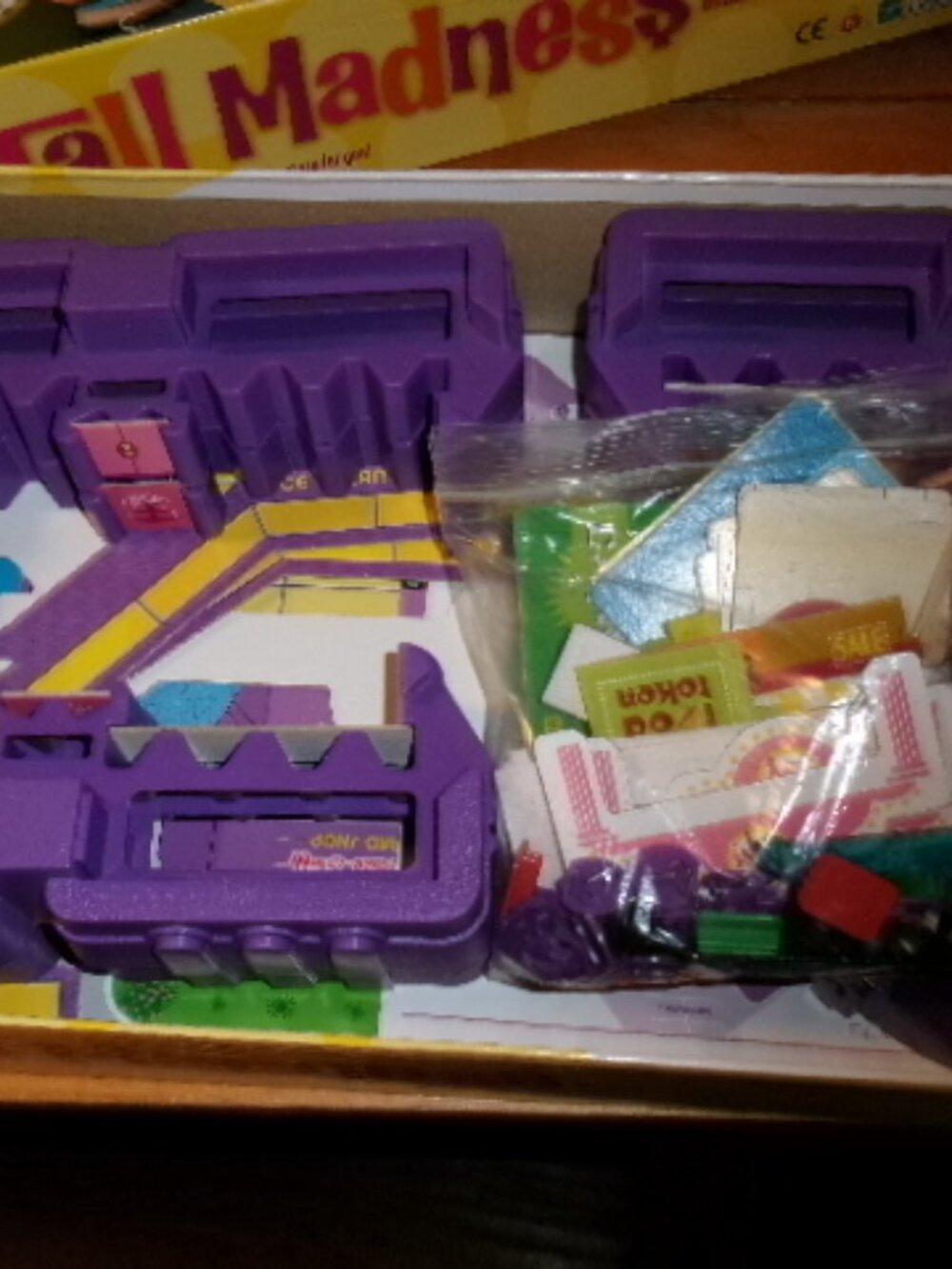 Vtg all intact working Electronic Game Mall Madness Milton Bradley MINT - Picture 8 of 10